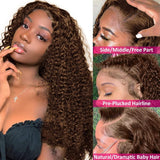 highlight lace front wig hairline detail