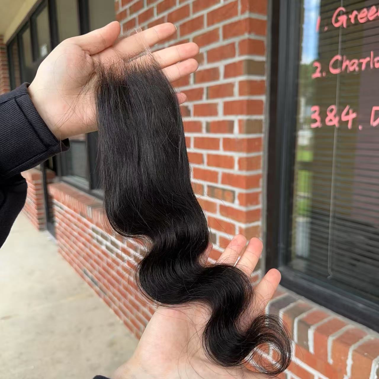 12-20inch body wave 2x6 HD Lace Closure