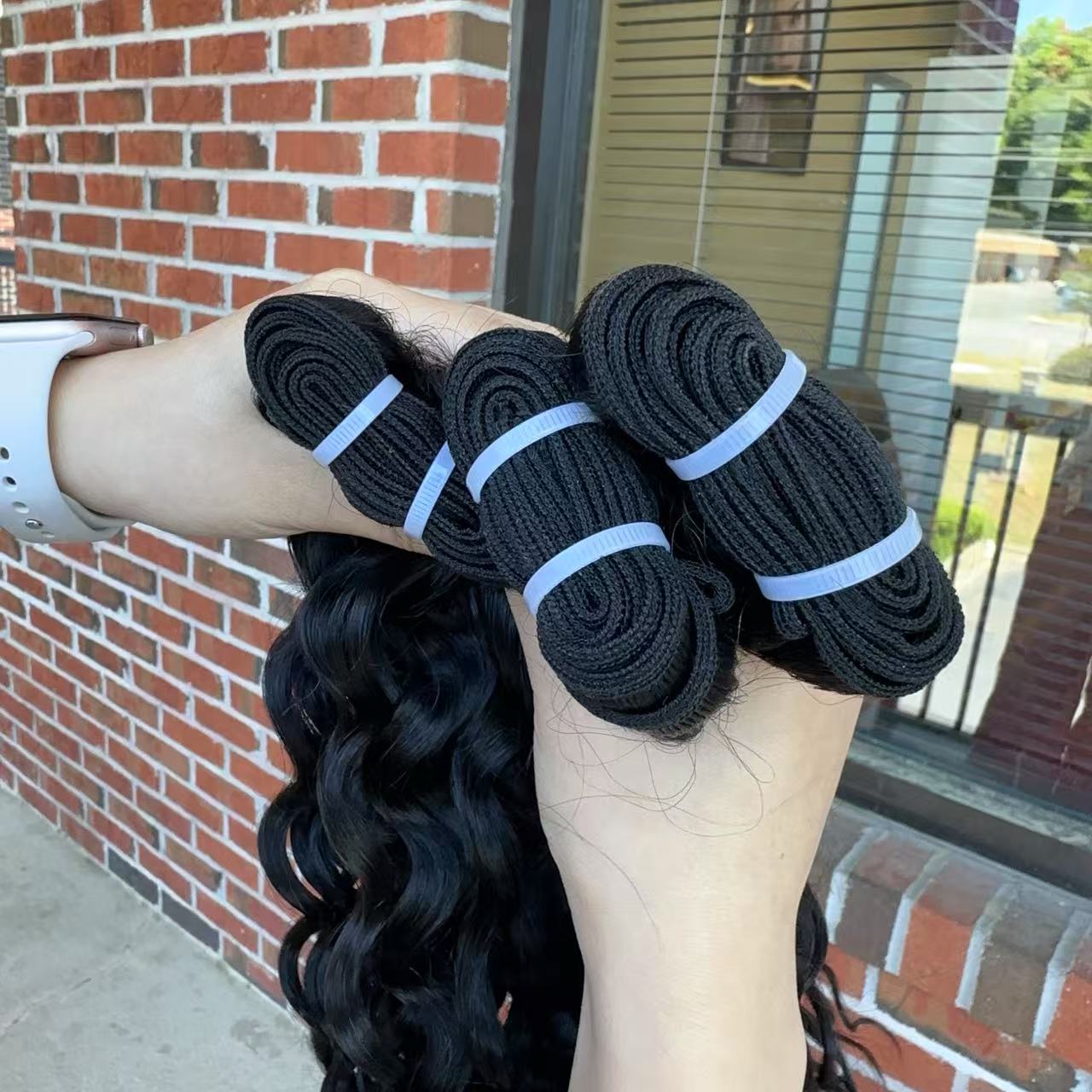 Virgin Indian Hair Bundles Water Wave