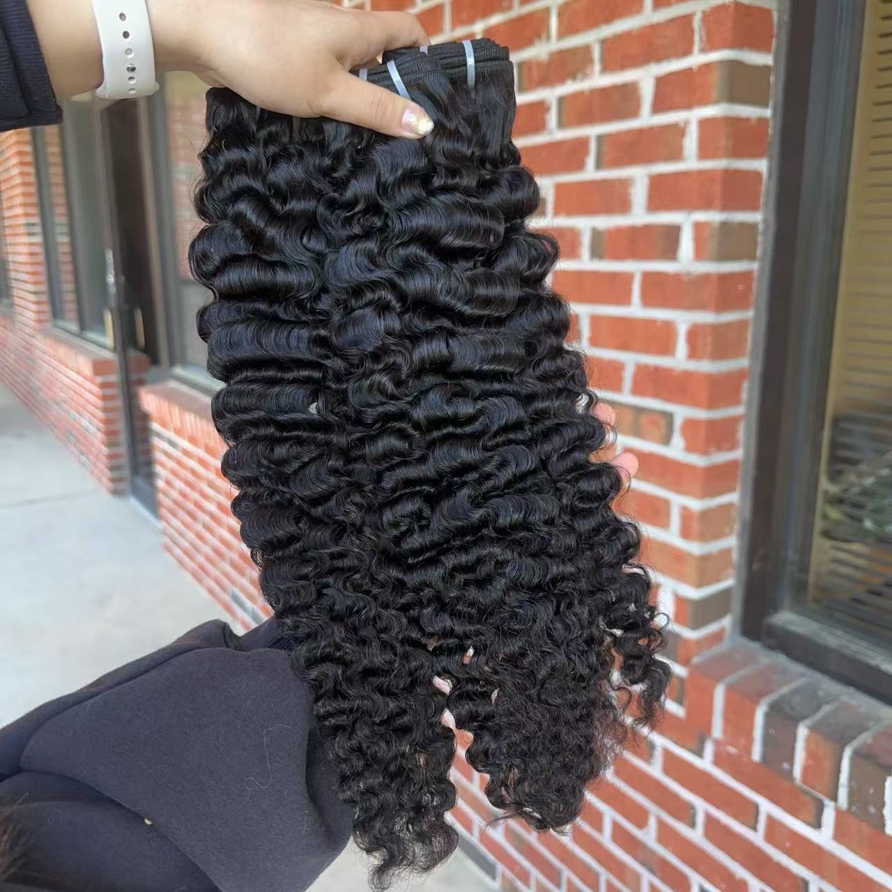 Virgin Indian Burmese Curly Human Hair Bundles