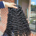 Raw Vietnamese Burmese curly bundles