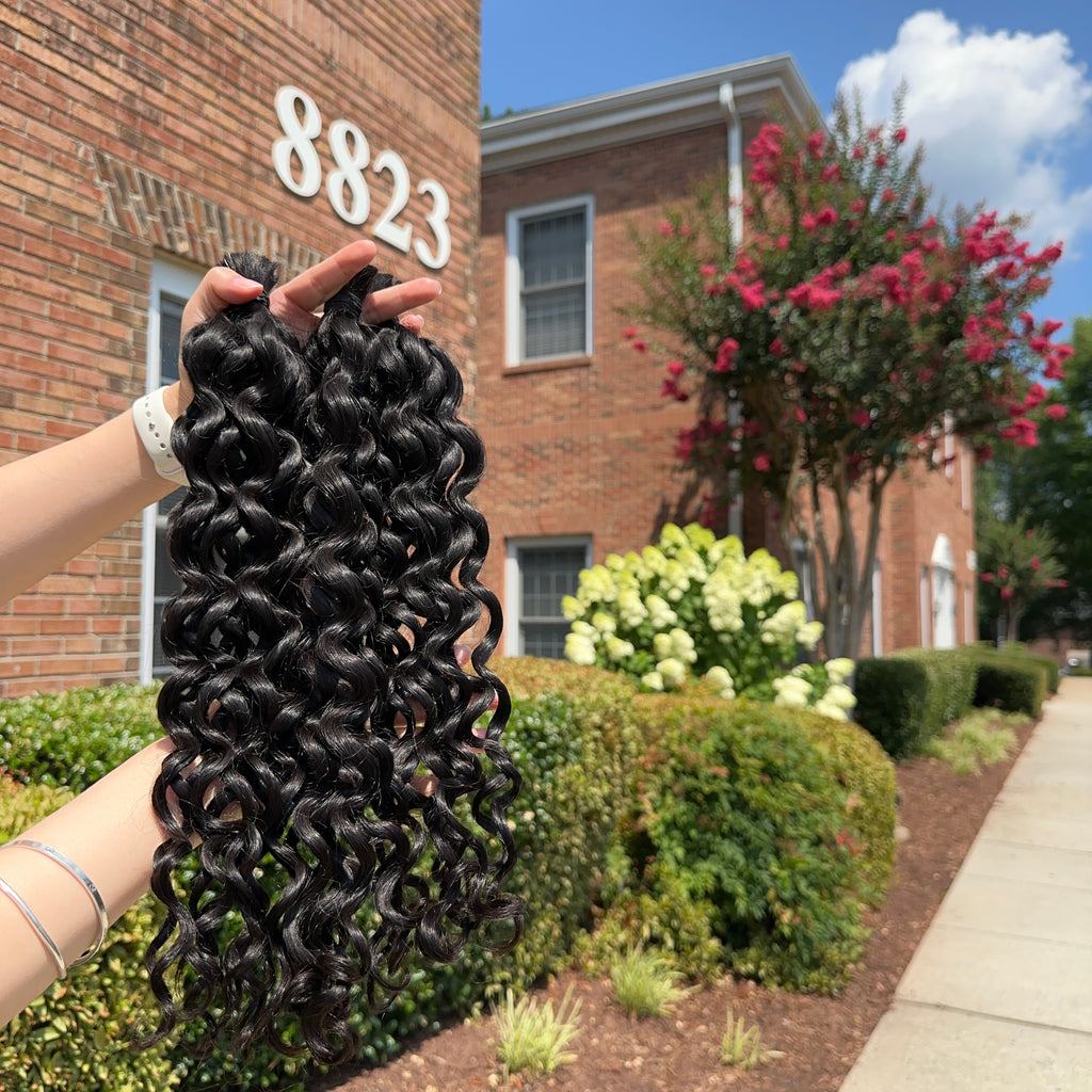 Virgin Indian Water Wave Boho Braiding Hair