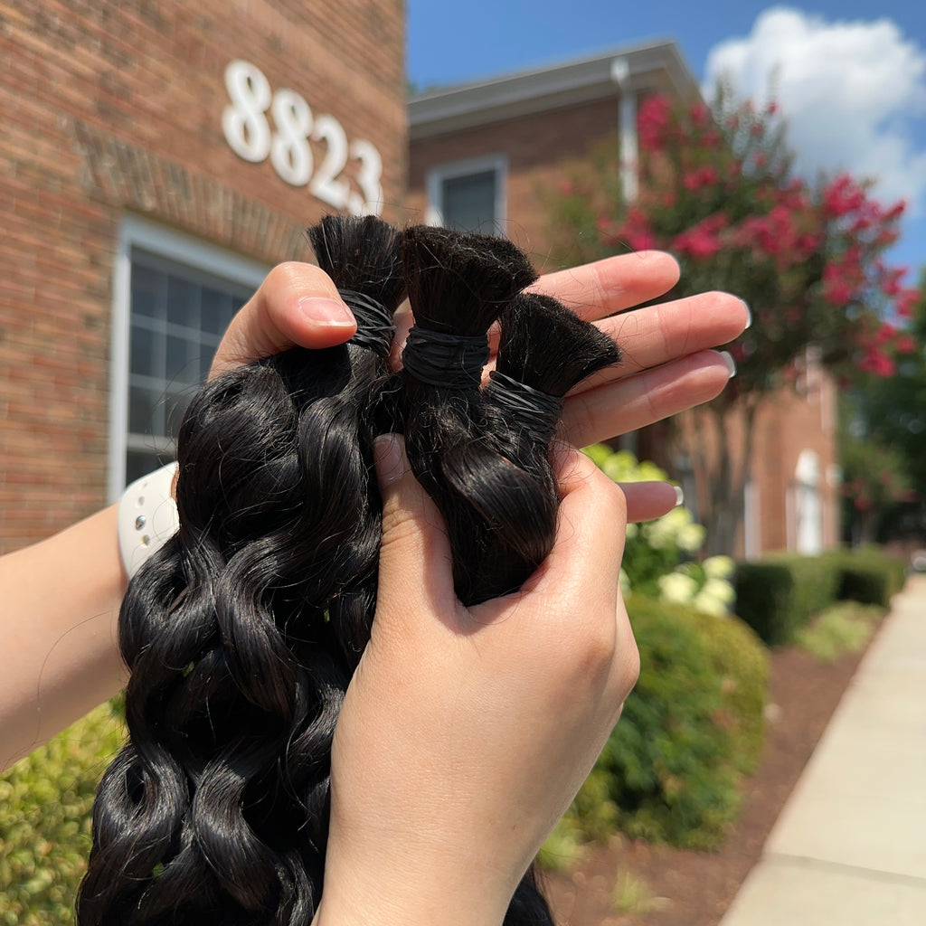 Virgin Indian Water Wave Boho Braiding Hair
