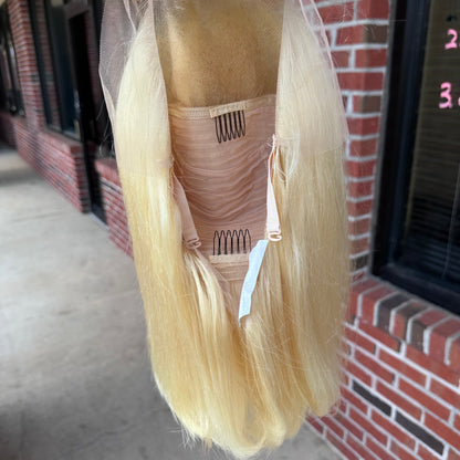 13x4 613 Blonde Lace Front Bob Wigs