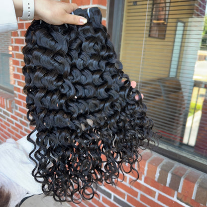 Virgin Indian Hair Bundles Water Wave