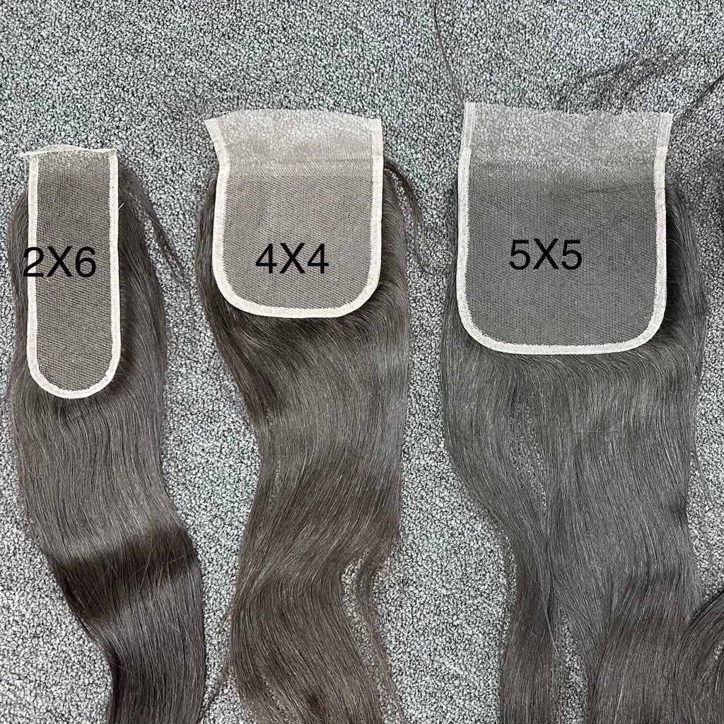 Virgin Burmese Curly HD Lace Frontal 2x6 & 5x5 Lace