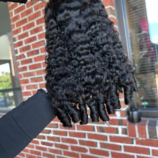 burmese curly bob  13x4 hd wig