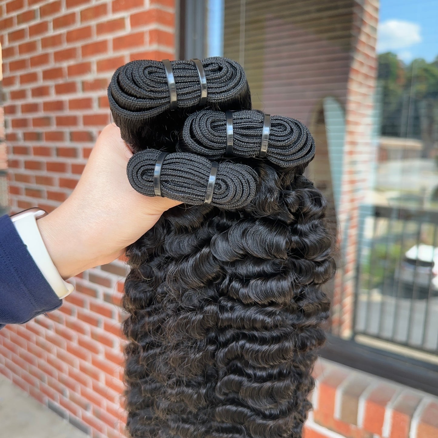 Raw Vietnamese Burmes curly bundles
