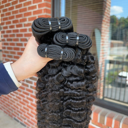 Raw Vietnamese Burmes curly bundles