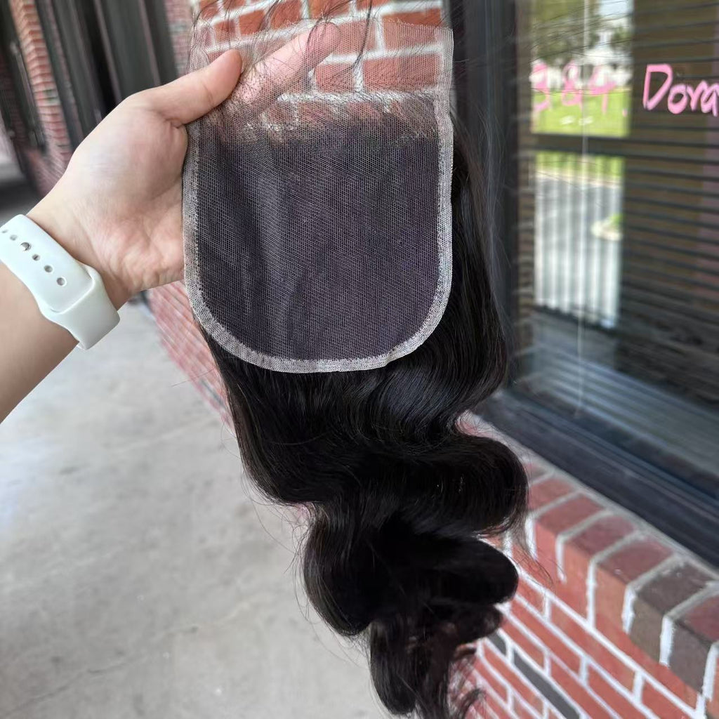5x5 HD  Body Wave Human Hair Lace Closure