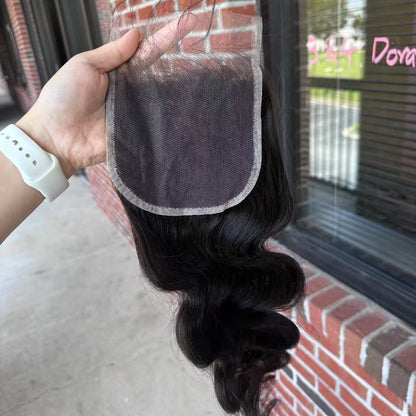 5x5 HD  Body Wave Human Hair Lace Closure