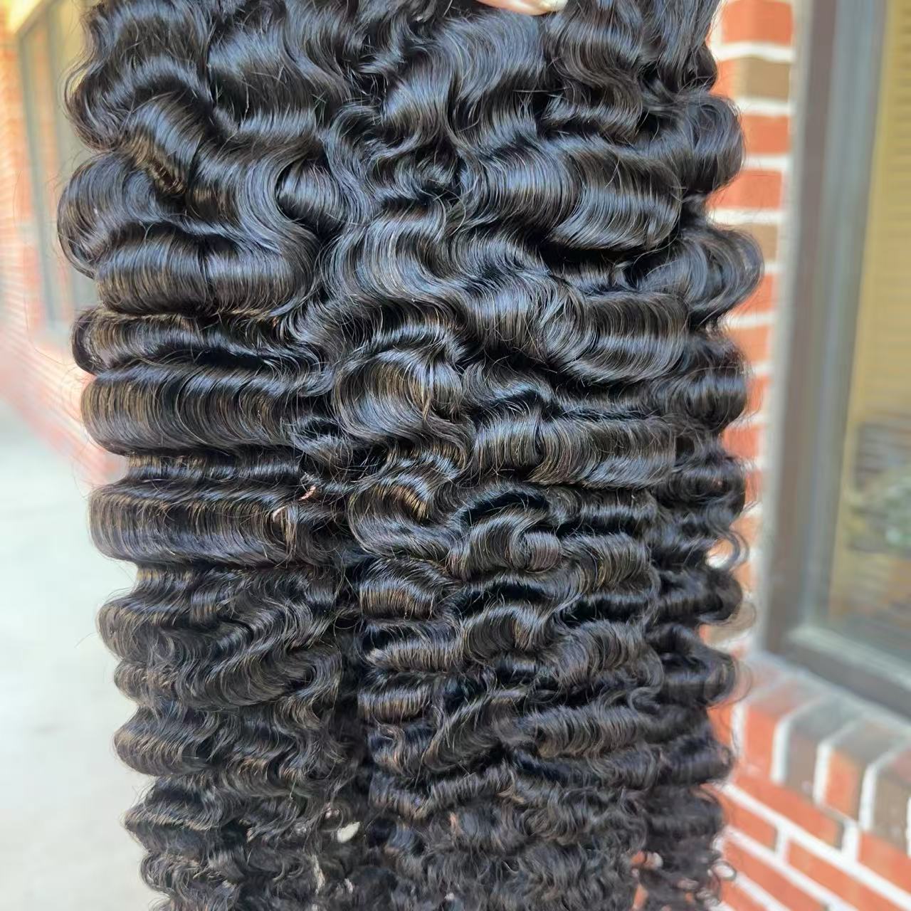 Virgin Indian Burmese Curly Human Hair Bundles