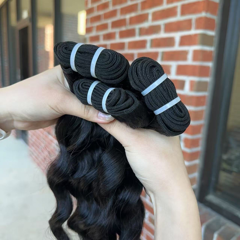 Virgin Indian Hair Bundles Loose Wave