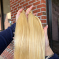 Raw Brazilian #613 Straight Human Hair Bundles (Yellow band)