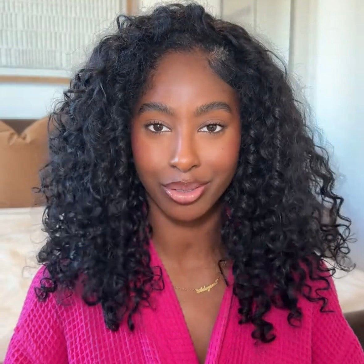 Burmese curly 18x3 Flipover Sew In