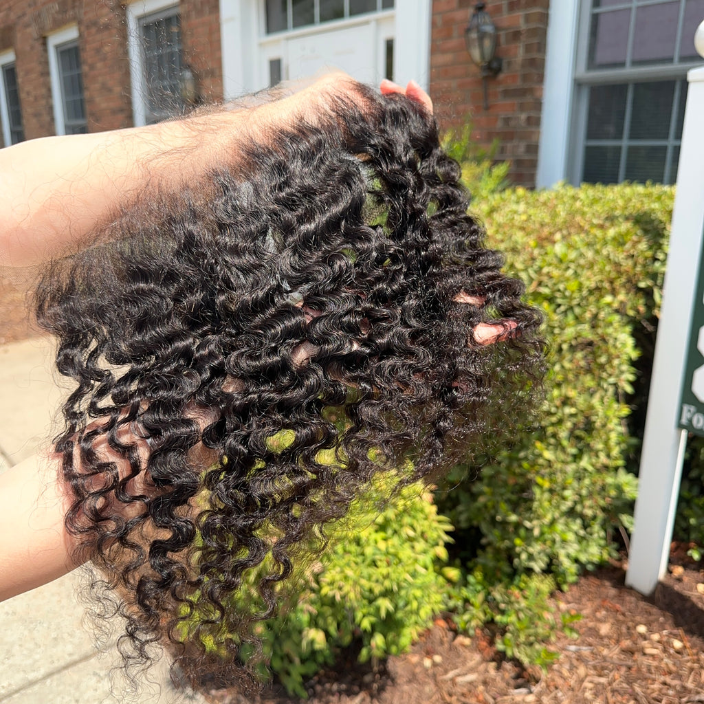 Virgin Burmese Curly HD Lace Frontal 13x4 & 13x6 Lace