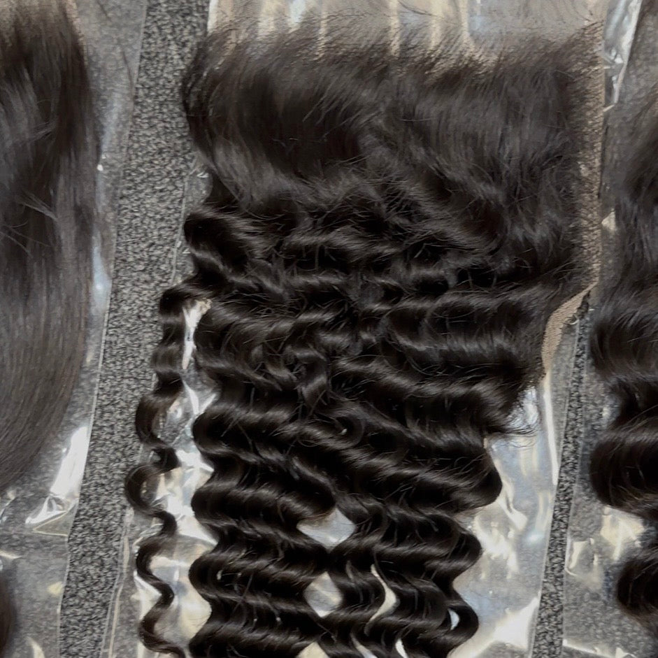 Virgin Deep Wave 2x6 5x5 HD Lace Closure