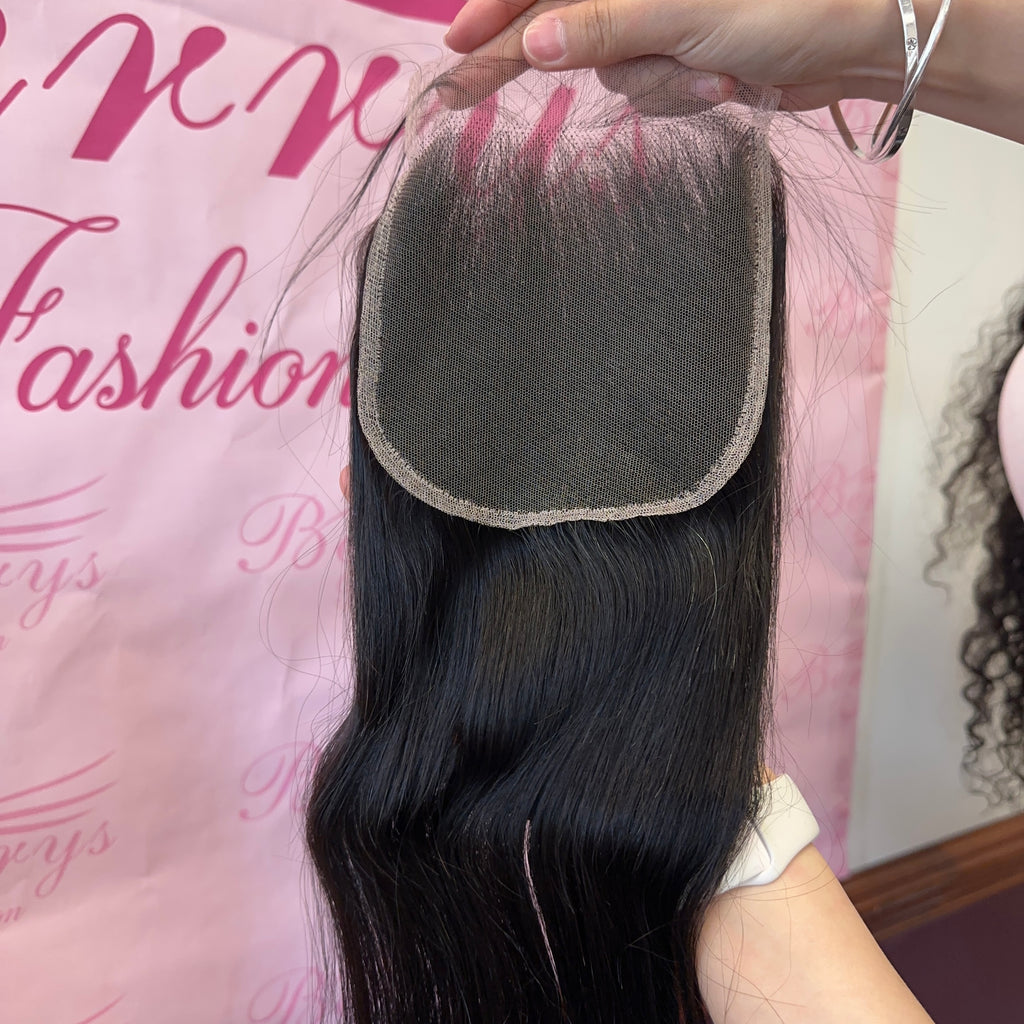 Raw Straight HD Lace Closure & Ftontal