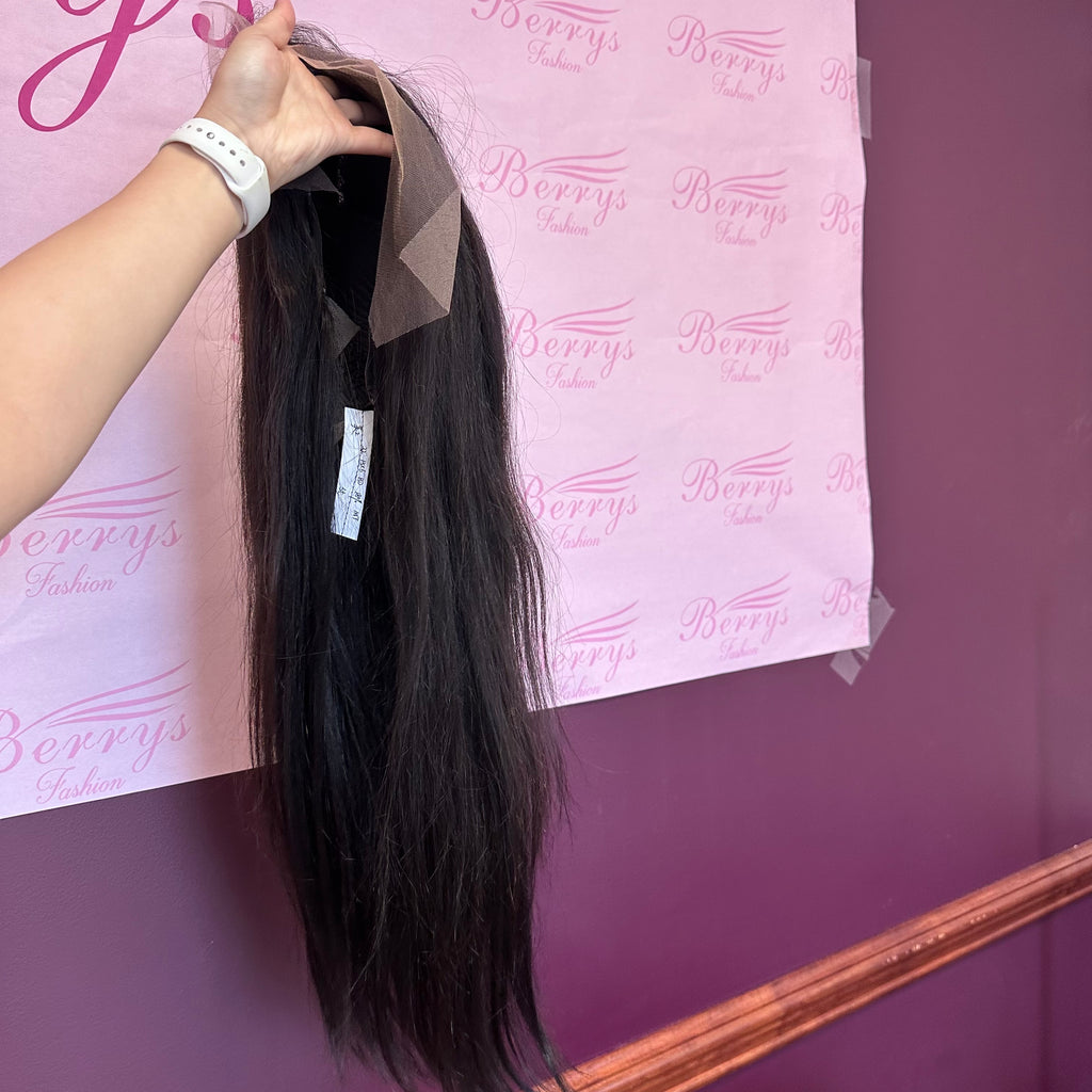 Virgin Straight HD Lace Wig 5x5 Closure, 13x4 & 13x6 Lace Front Human Hair Wig