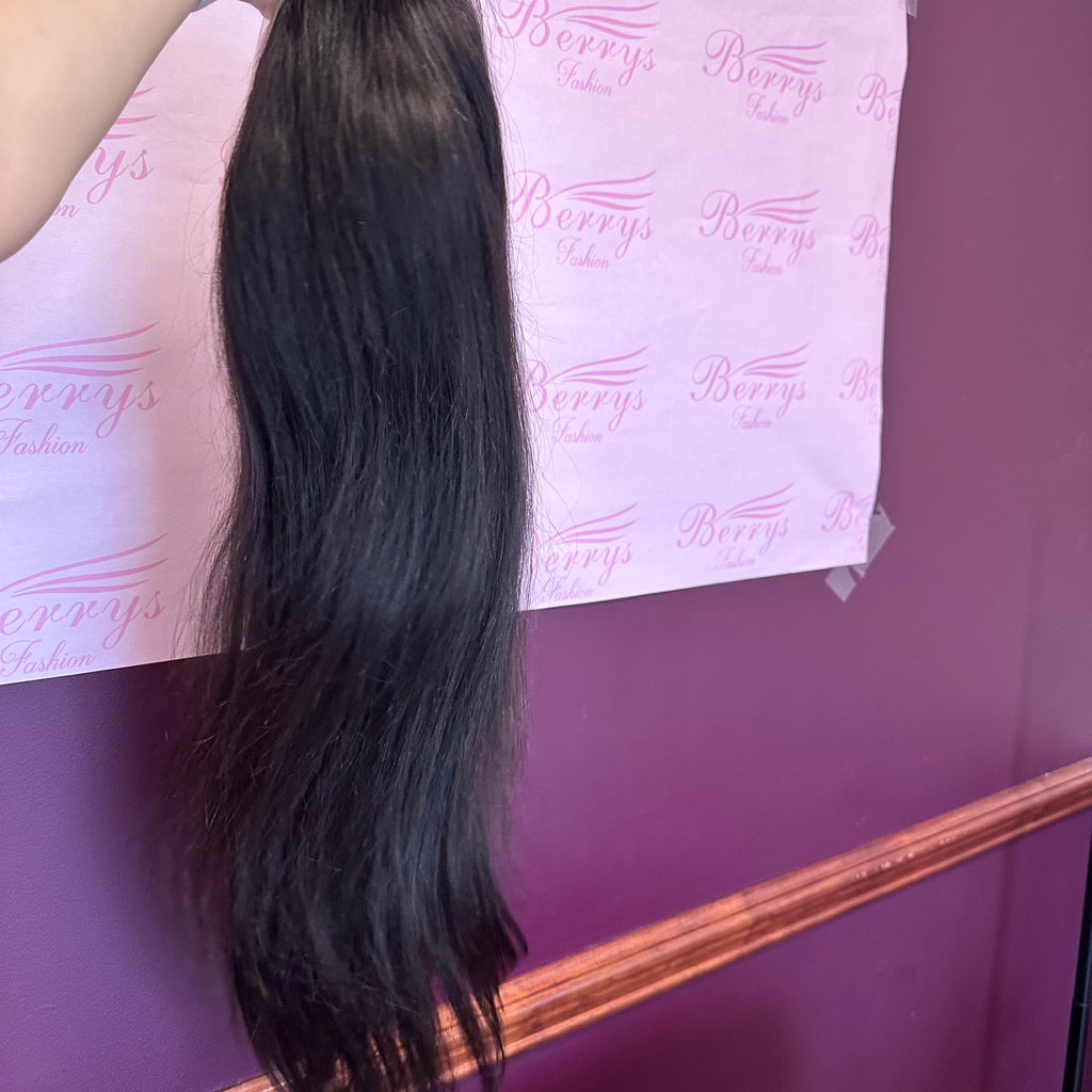 Virgin Straight HD Lace Wig 5x5 Closure, 13x4 & 13x6 Lace Front Human Hair Wig