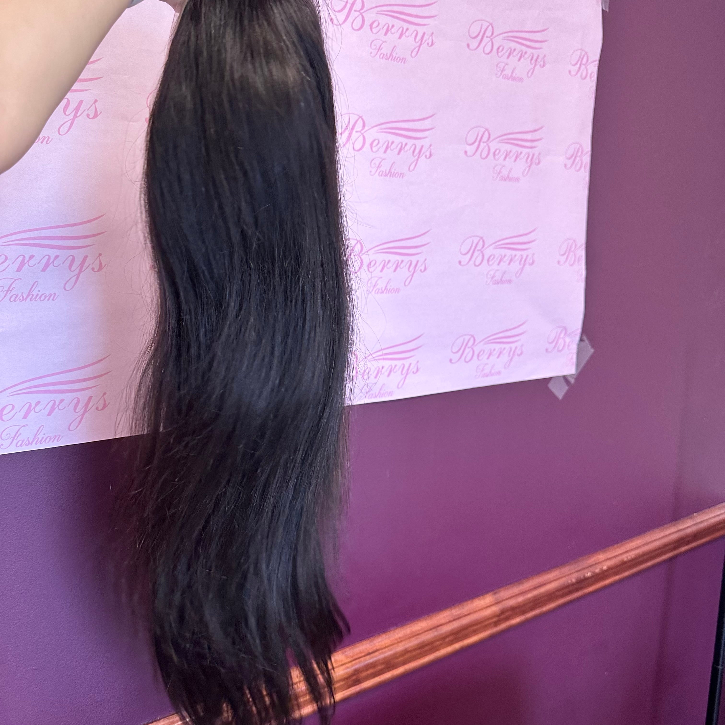 Virgin Straight HD Lace Wig 5x5 Closure, 13x4 & 13x6 Lace Front Human Hair Wig