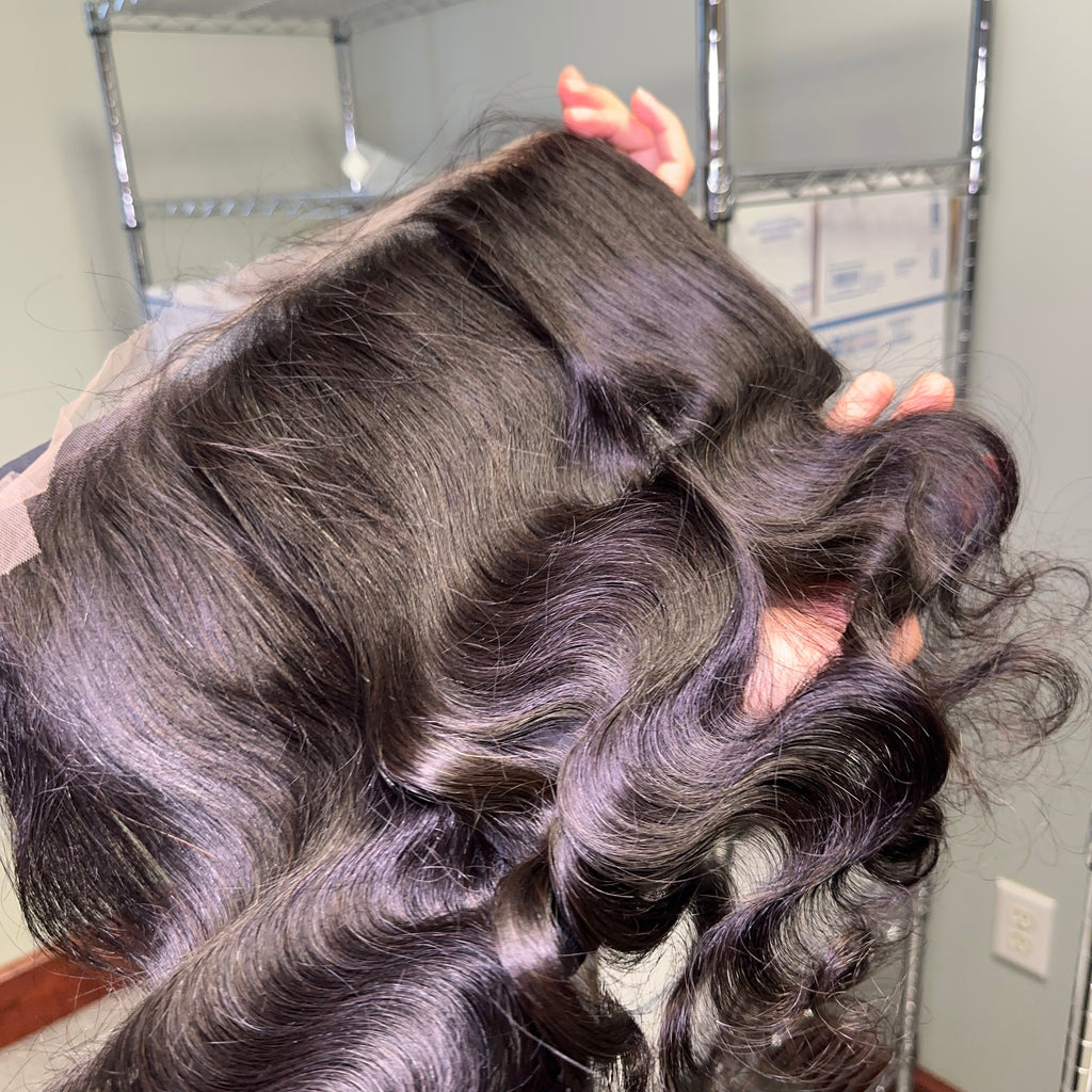 Raw Body wave HD Lace Closure & Ftontal