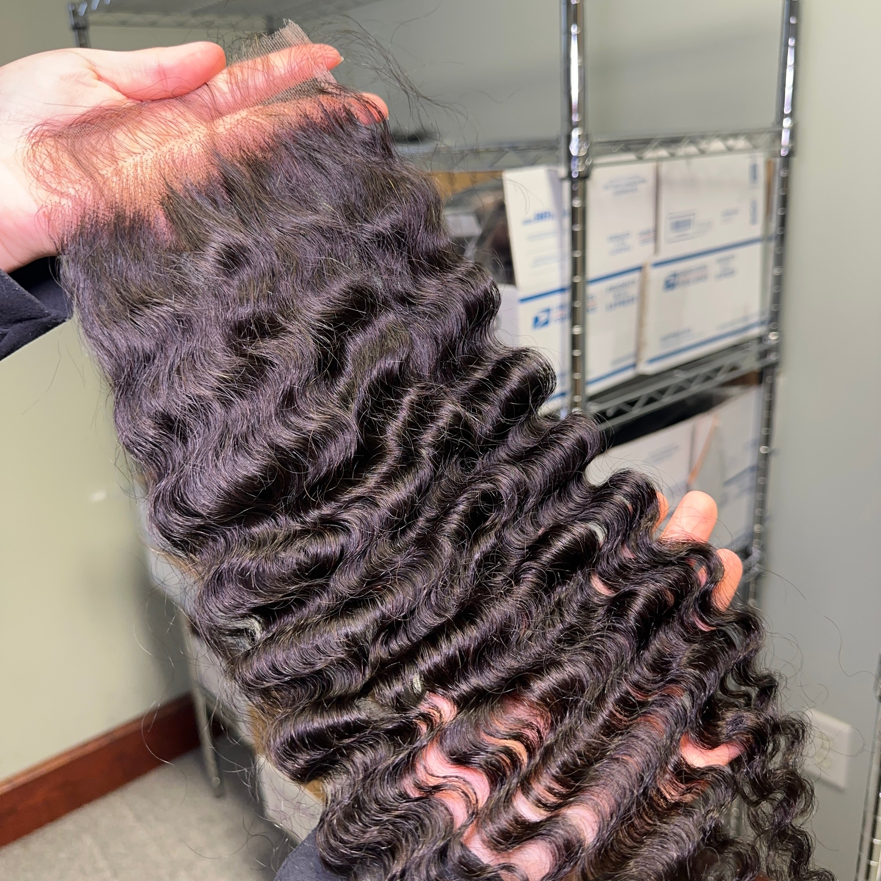 Raw Vietnamese Curly HD Lace Closure & Ftontal