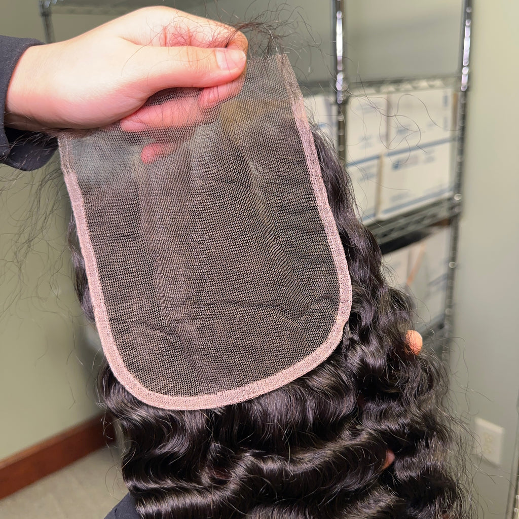 Raw Burmese Curly HD Lace Closure & Ftontal