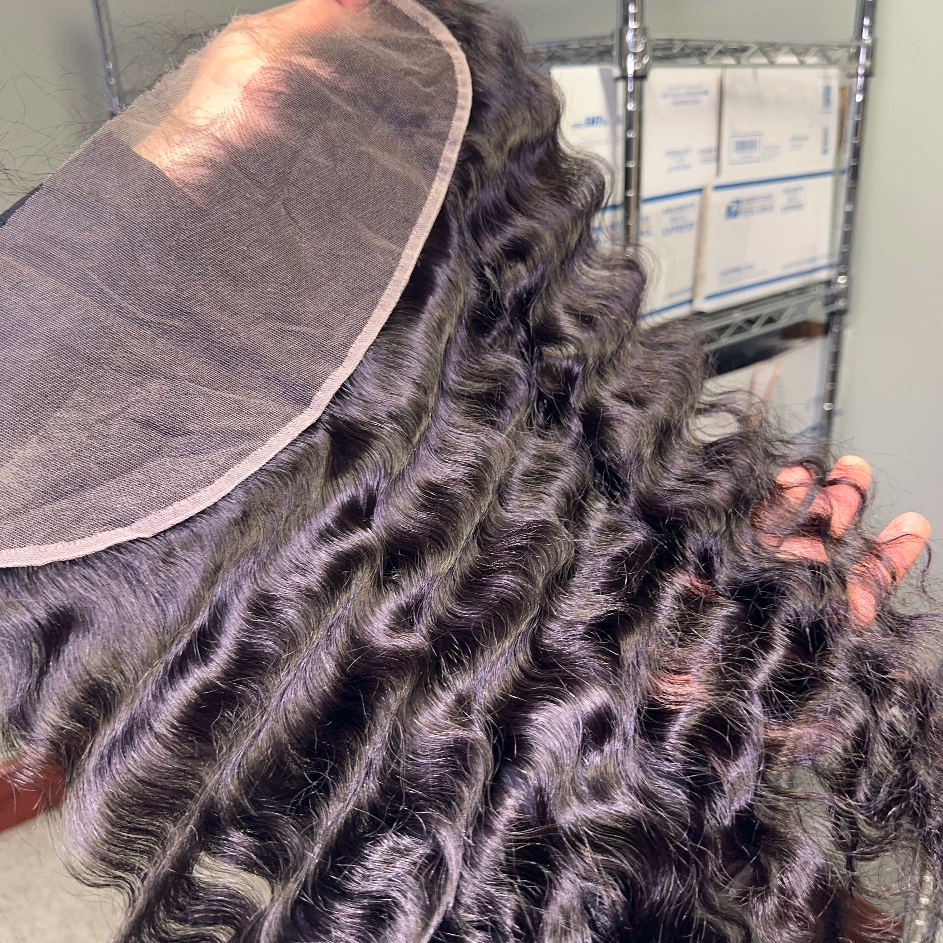 Raw Vietnamese Curly HD Lace Closure & Ftontal