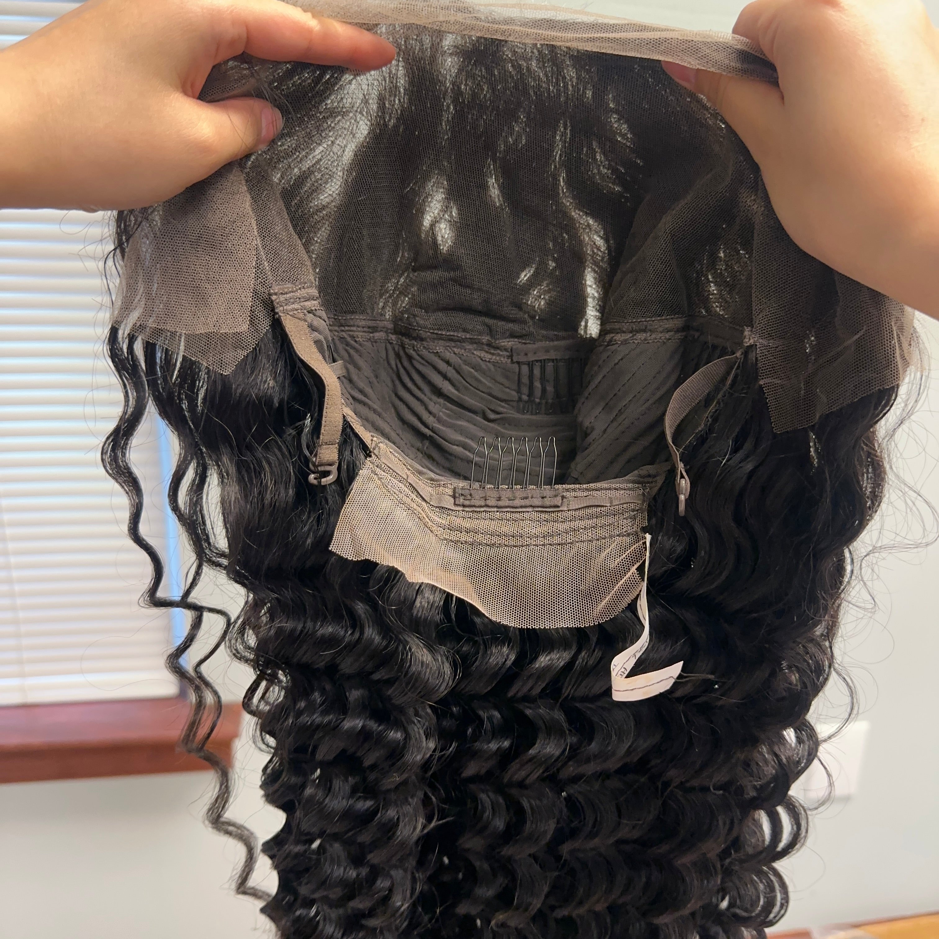Virgin Deep Wave HD Lace Wig 5x5 Closure, 13x4 & 13x6 Lace Front Human Hair Wig