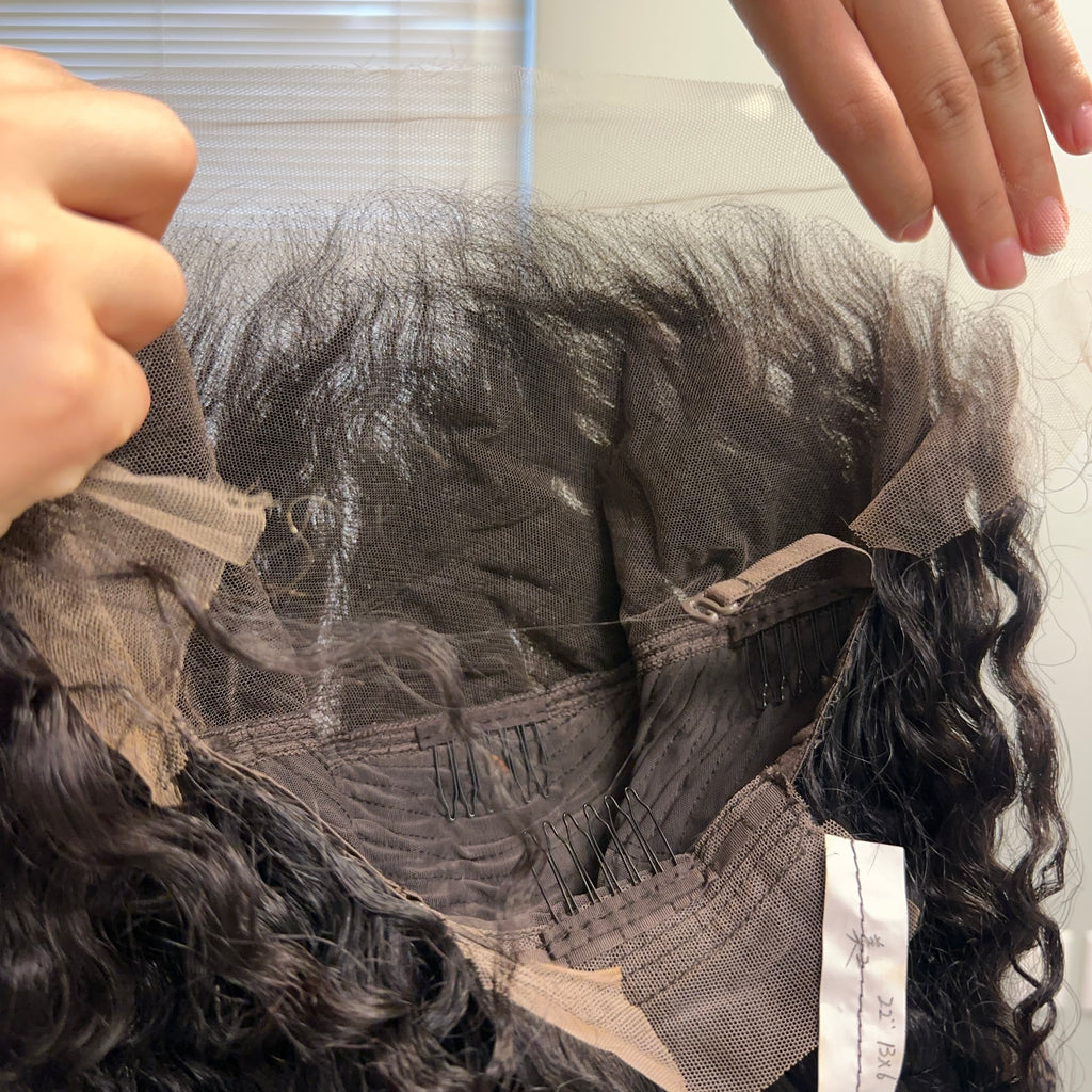 Virgin Burmese Curly HD Lace Wig 5x5 Closure, 13x4 & 13x6 Lace Front Human Hair Wig