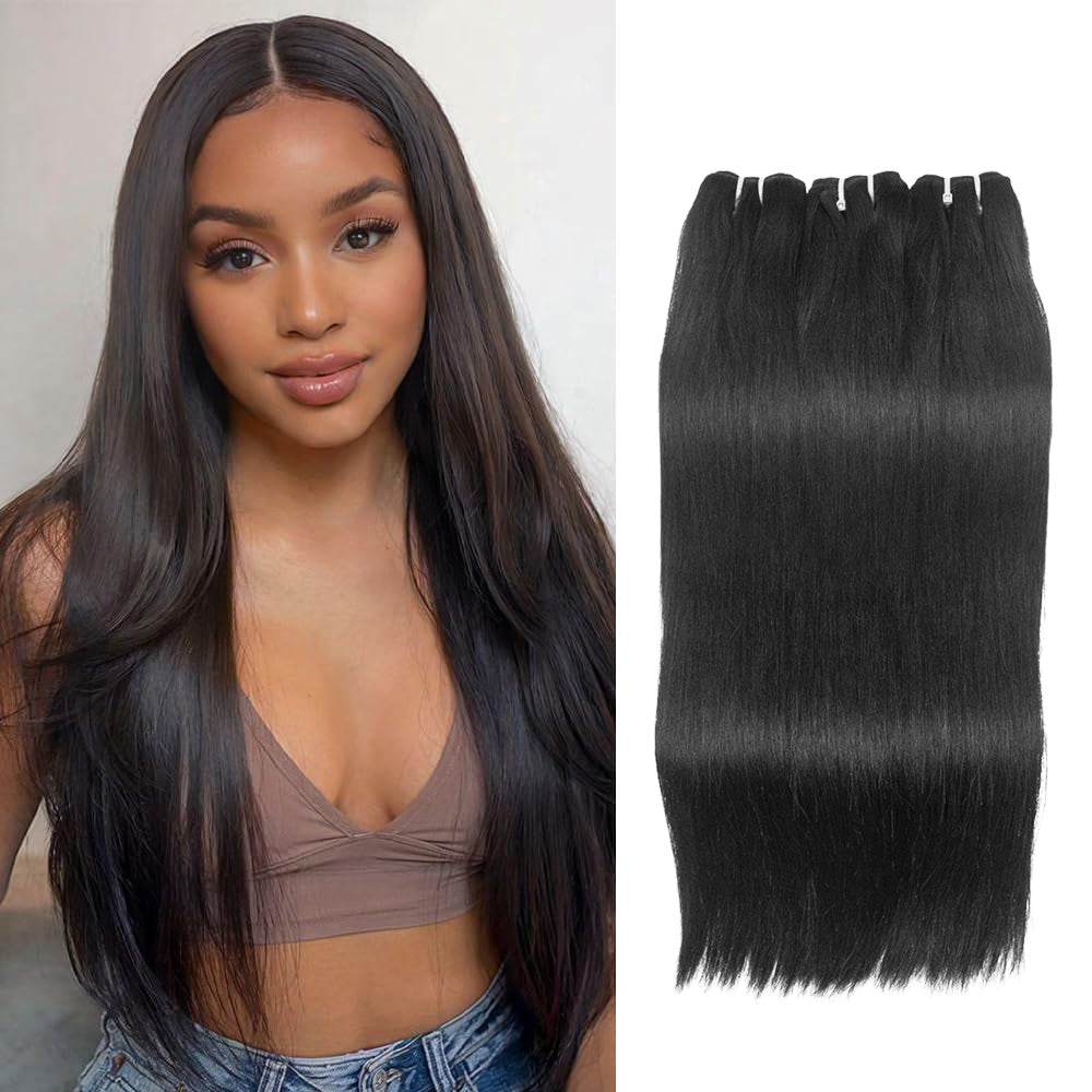 3pcs Bundles Straight Hair Bundles (20 22 24inch) Virgin Human Hair