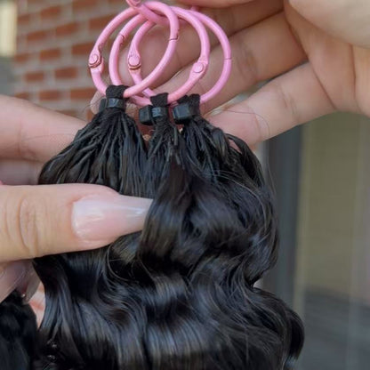 Virgin Brazilian Burmese Curly Crochet Hair