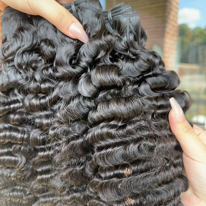 Raw Vietnamese Burmes curly bundles