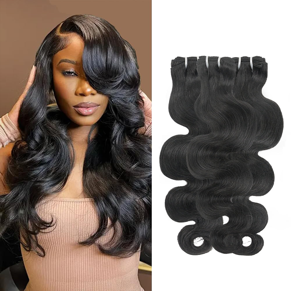 Virgin Indian Body Wave Human Hair Bundles