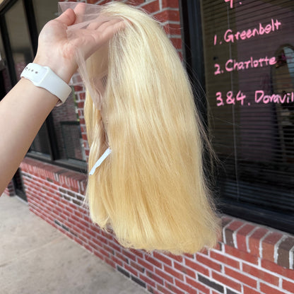 13x4 613 Blonde Lace Front Bob Wigs