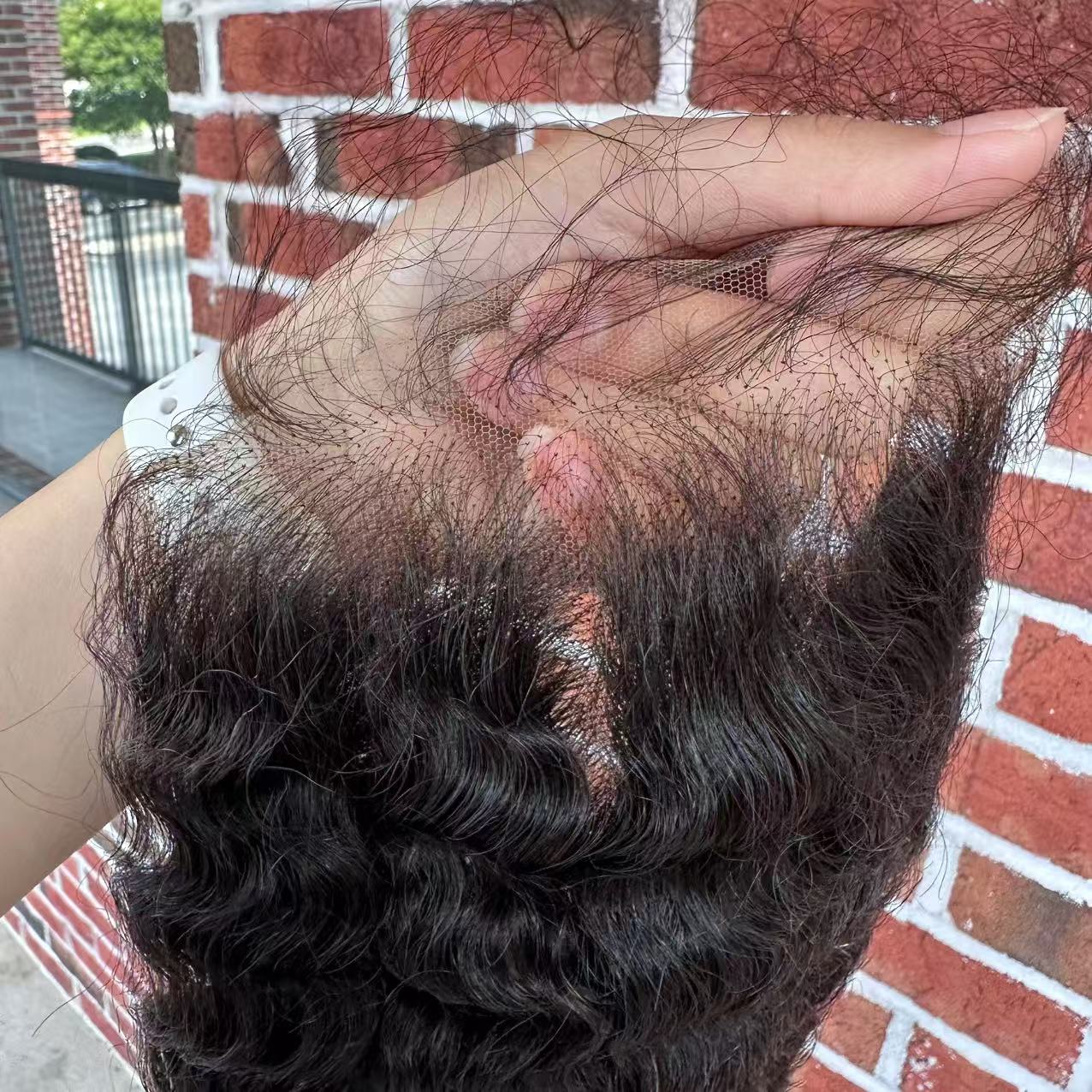5x5 HD Burmese curly Human Hair Lace Closure