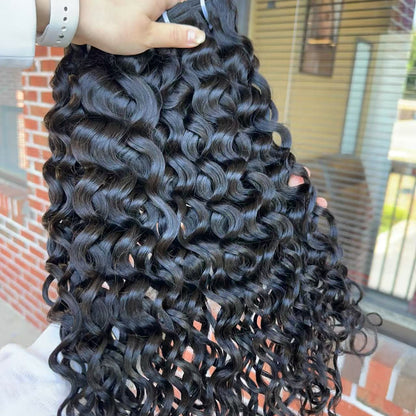 Virgin Indian Hair Bundles Water Wave