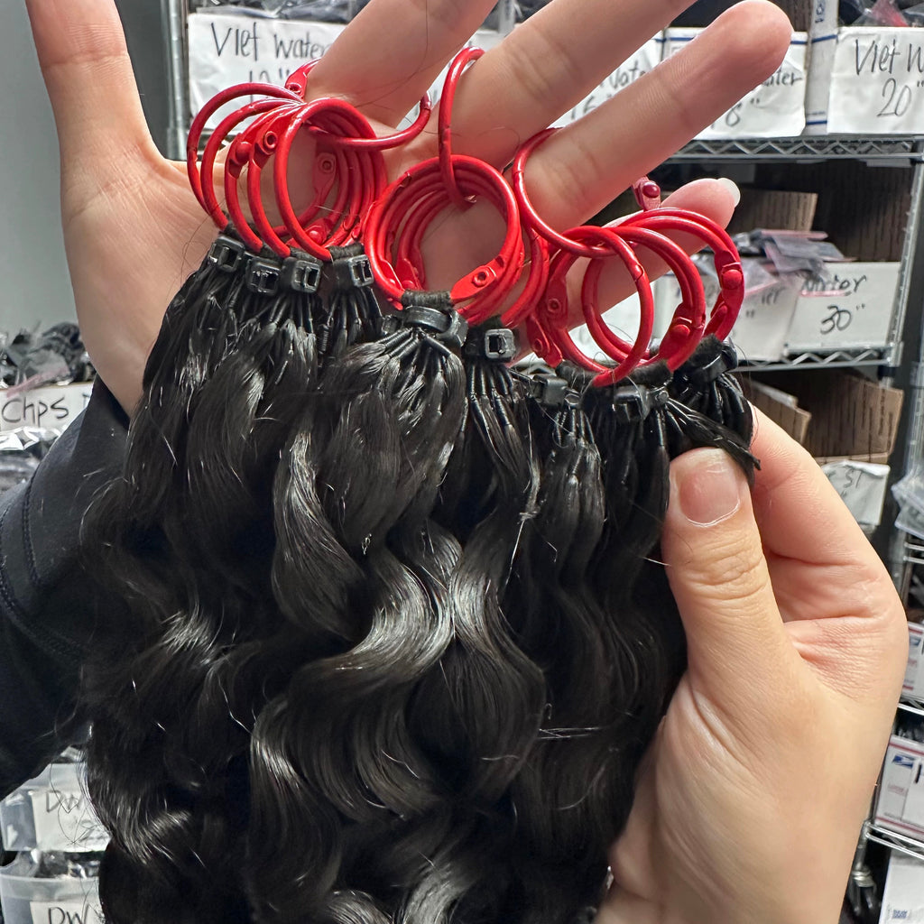 Raw Vietnamese Curly Crochet