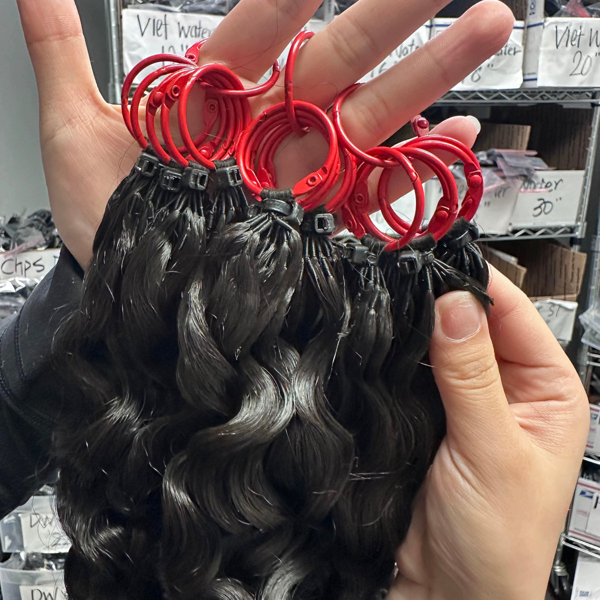 Raw Vietnamese Curly Crochet