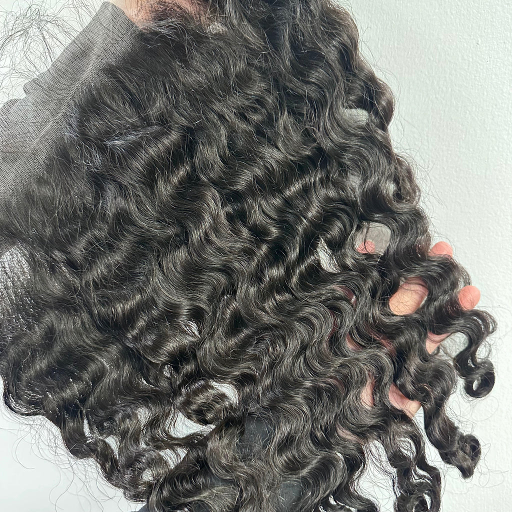 Raw Indian Curly HD Lace