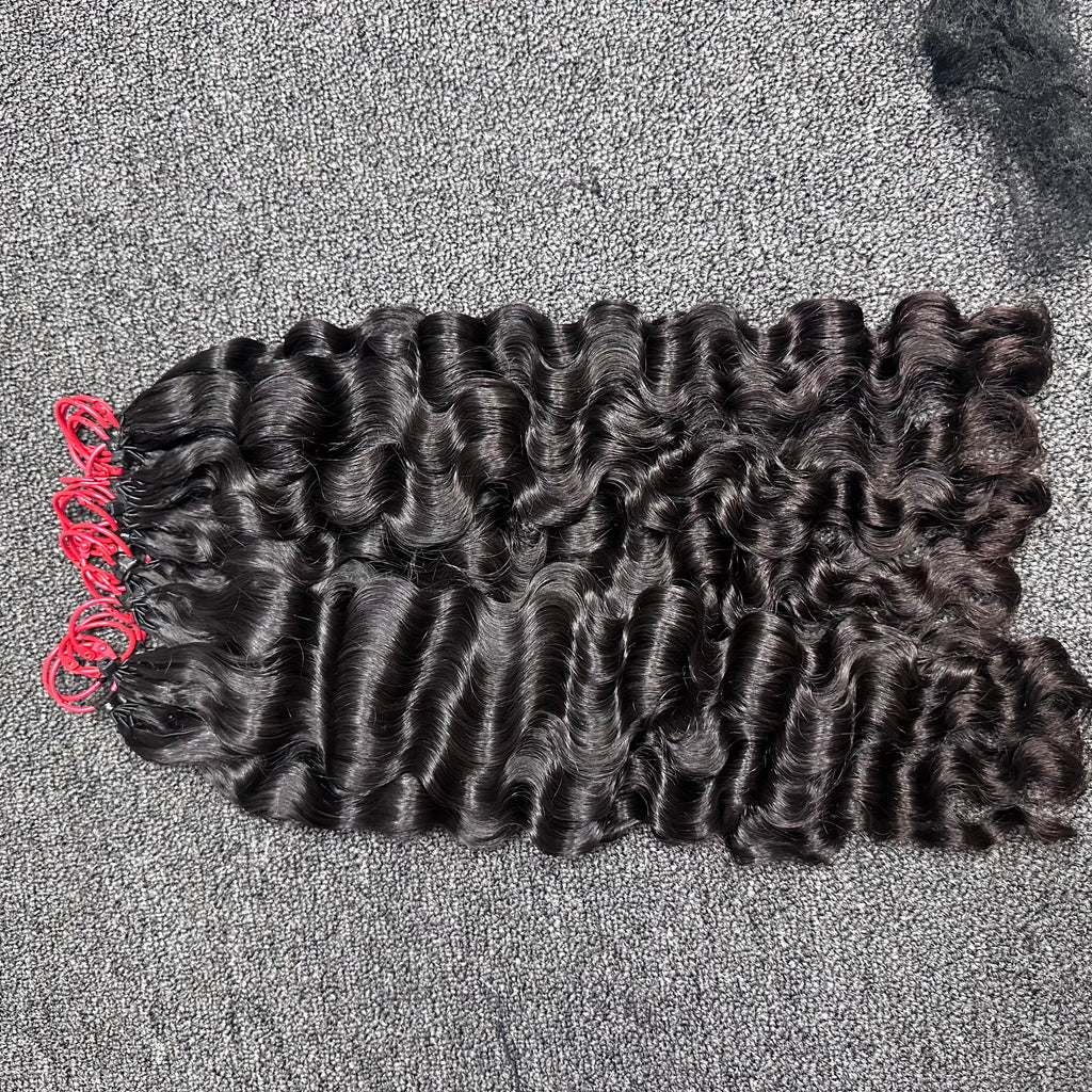 Raw Vietnamese Curly Crochet