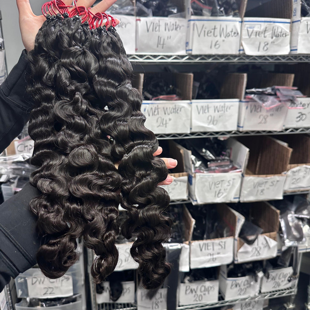 Raw Vietnamese Curly Crochet