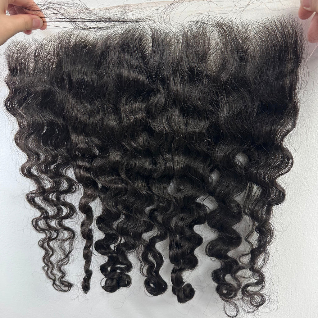 Raw Indian Curly HD Lace