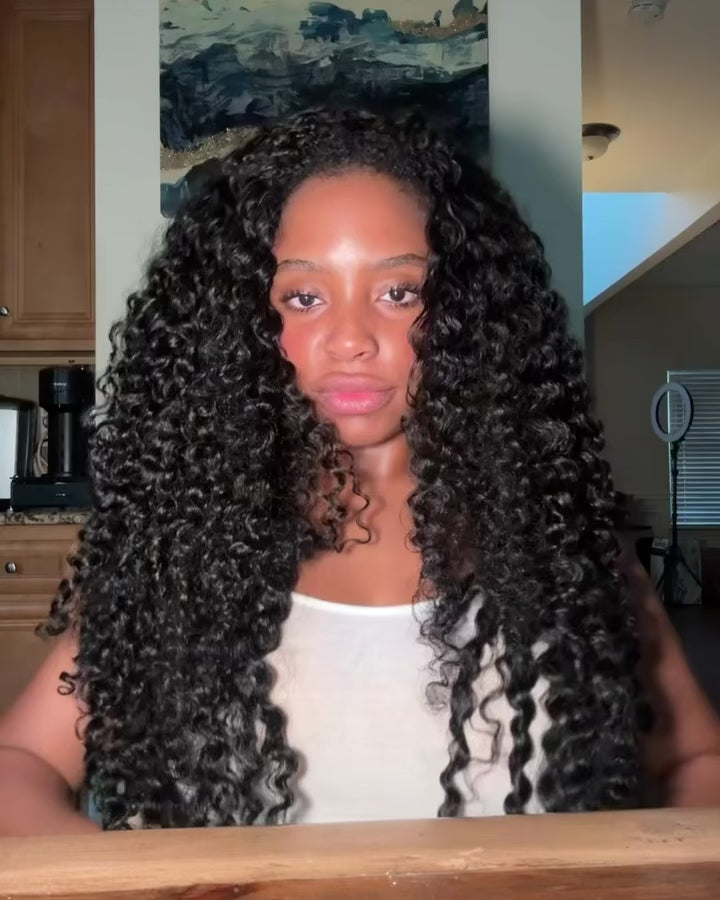 Raw Vietnamese Burmese curly bundles