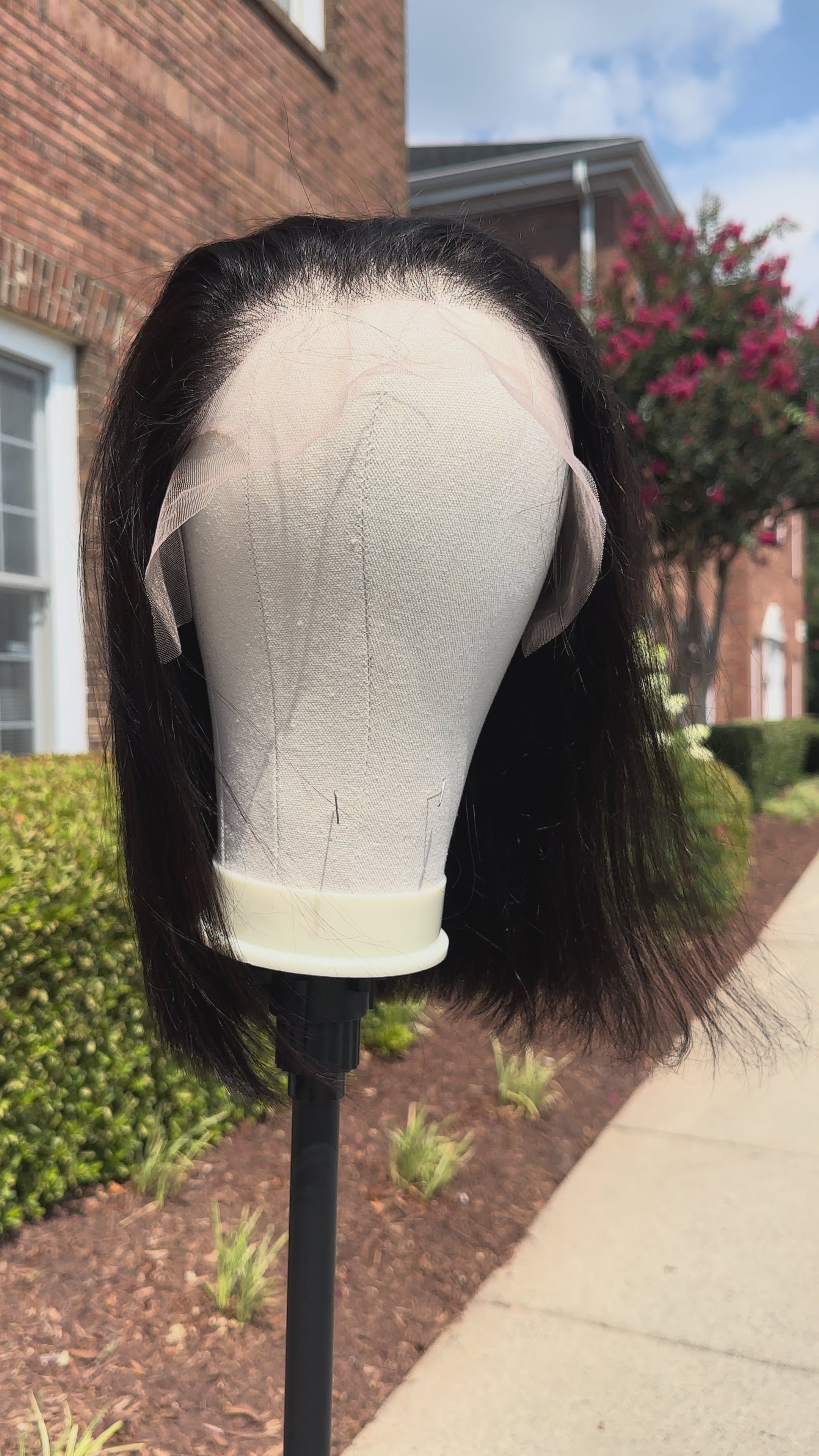 Straight Bob Wig Human Hair 5x5 Closure & 13x4 Frontal Lace Front Short Bob Wig