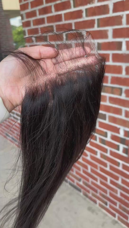 5x5 HD Straight Human Hair Lace Closure