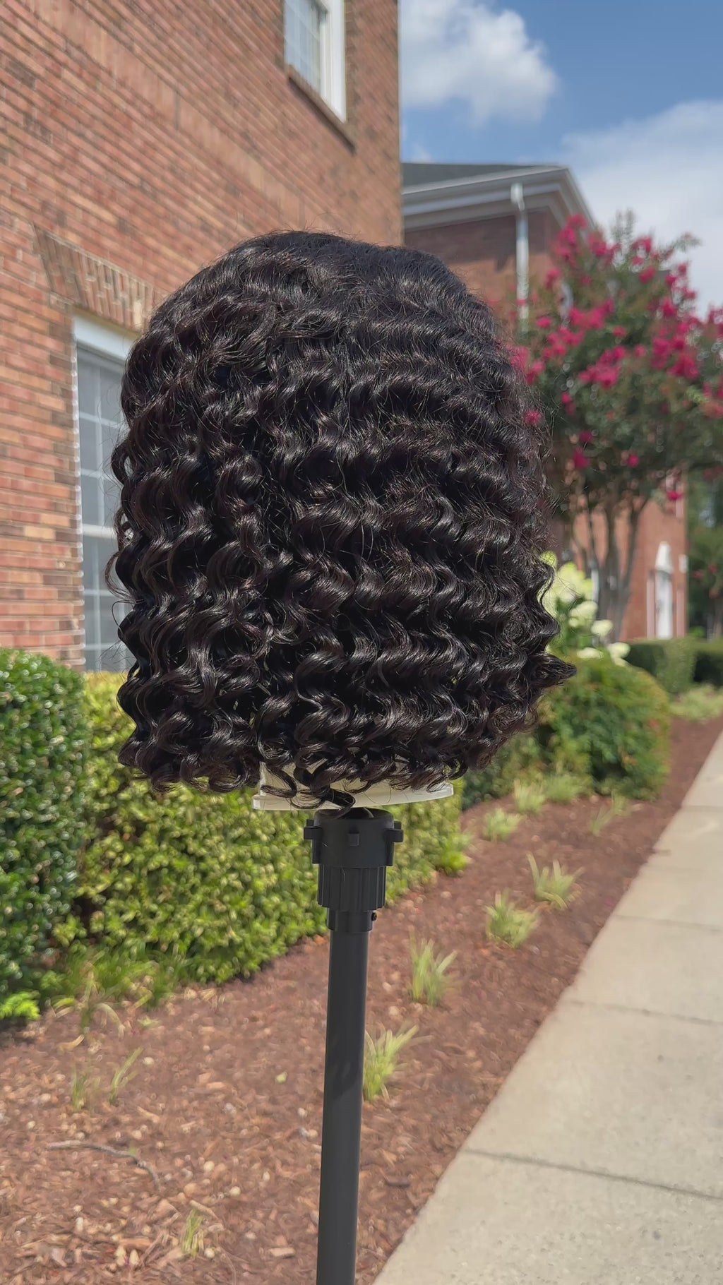Deep Wave Bob Wig Human Hair 5x5 Closure & 13x4 Frontal Lace Front Short Bob Wig