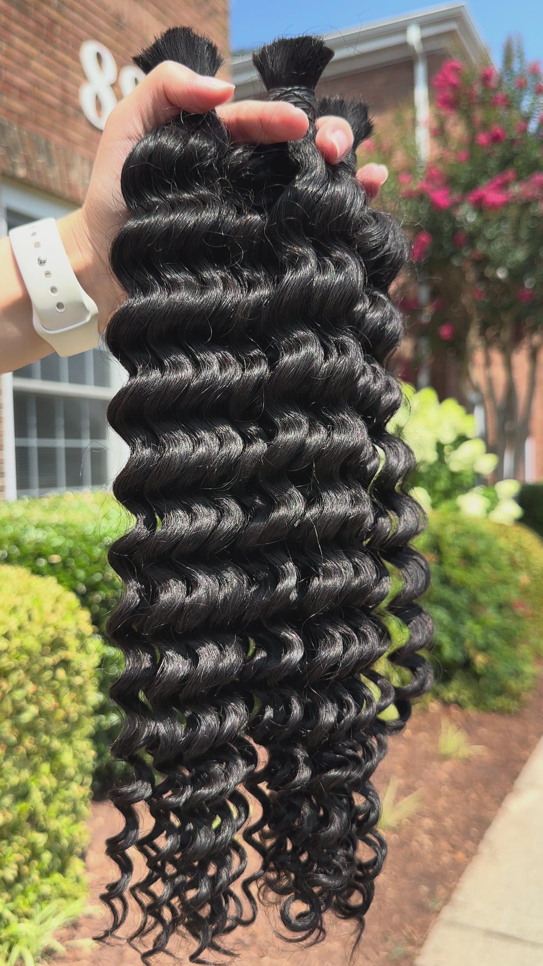 Virgin Indian Deep Wave Boho Braiding Hair