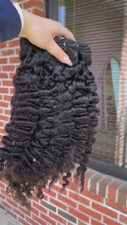 Raw Vietnamese Burmes curly bundles